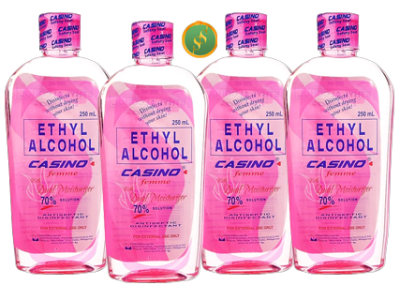 Ethyl Alcohol 70% Solution Femme with Dual Moisturizer 250ml